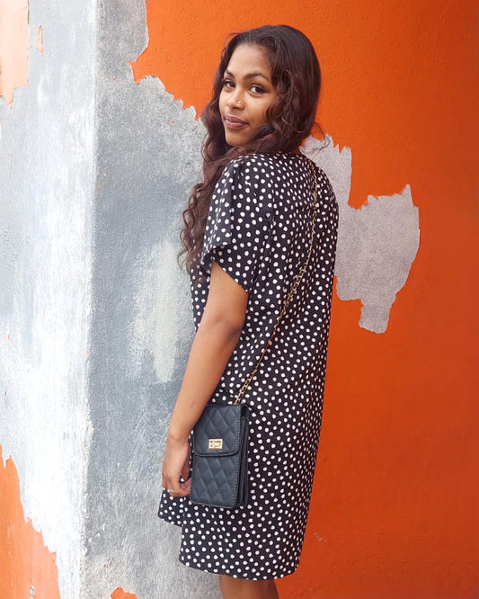 Andrea Polka Dot Dress